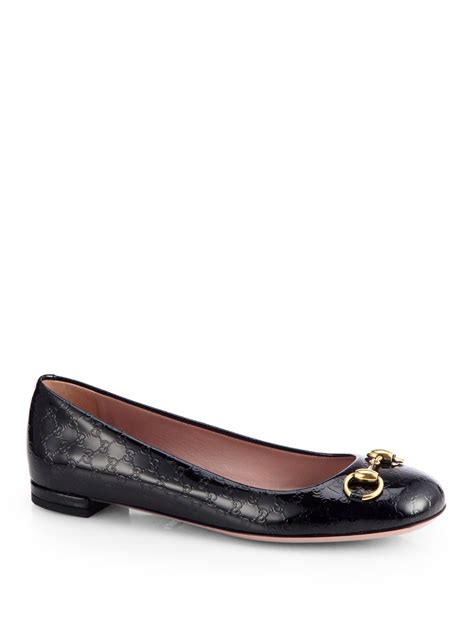 little girl patent gucci flats|Gucci Girls' Shoes .